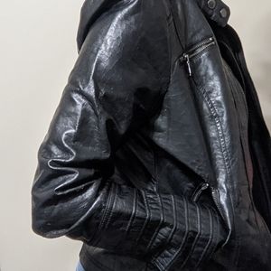 Faux Leather Jacket